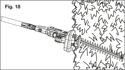 SunJoe - SJH904E - Aukštų, sunkiai pasiekiamų gyvatvorių ar krūmų apipjaustymas - 3 žingsnis Aukštų, sunkiai pasiekiamų gyvatvorių ar krūmų apipjaustymas - 3 žingsnis