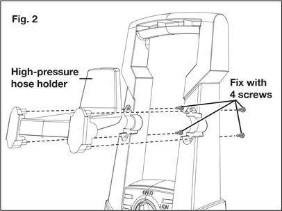 SunJoe - SPX2598-MAX - Assembly - Step 2 Asennus - Vaihe 2