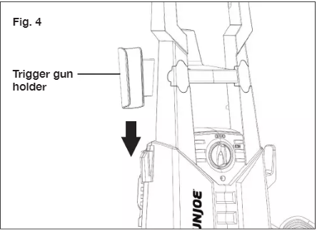 SunJoe - SPX2598-MAX - Assembly - Step 4 Asennus - Vaihe 4