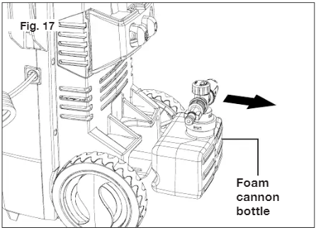 SunJoe - SPX2598-MAX - Työskentely pesuaineiden kanssa - Vaihe 1 Työskentely pesuaineiden kanssa - Vaihe 1