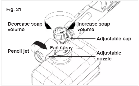 SunJoe - SPX2598-MAX - Työskentely pesuaineiden kanssa - Vaihe 5 Työskentely pesuaineiden kanssa - Vaihe 5