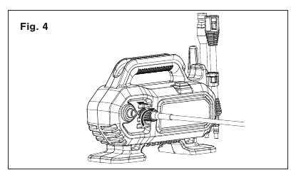 SunJoe - SPX160E-MAX - Montage - Schritt 4 Montage - Schritt 4