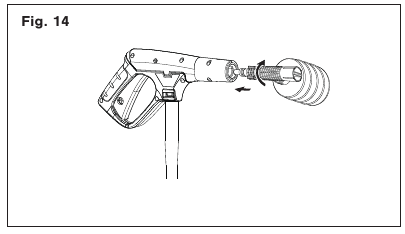 SunJoe - SPX160E-MAX - Arbeiten mit Reinigungsmitteln - Schritt 2 Arbeiten mit Reinigungsmitteln - Schritt 2