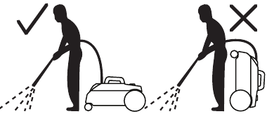 SunJoe - SPX3160 - Operation - Step 2 - Positioning the unit Käyttö - Vaihe 2 - Yksikön sijoittaminen