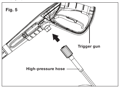 SunJoe - SPX3001 - Asamblare - Pasul 5 Asamblare - Pasul 5