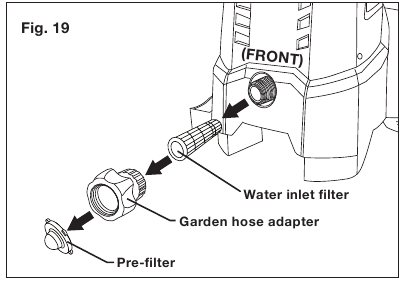 SunJoe - SPX3001 - Întreținere - Pasul 1 Întreținere - Pasul 1