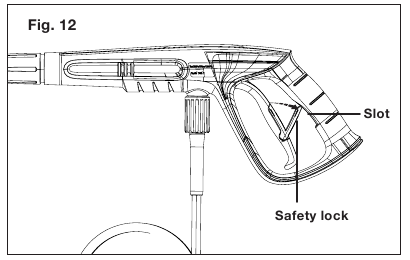 SunJoe - SPX3001 - Utilizarea duzelor - Pasul 1 Utilizarea duzelor - Pasul 1