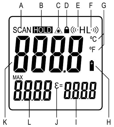 VOLTCRAFT - IR-380 - Onyesho Onyesho