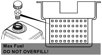 Predator - 64931 - Reabastecimento - Nível Máximo de Combustível Reabastecimento - Nível Máximo de Combustível