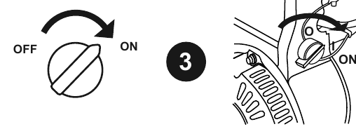 Predator - 63404 - Arranque Manual - Passo 3 Arranque Manual - Passo 3