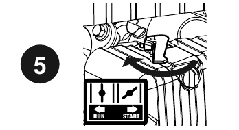 Predator - 63404 - Arranque Manual - Passo 5 Arranque Manual - Passo 5