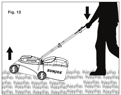 SunJoe - MJ24C-14 - Uruchamianie + Zatrzymywanie - Krok 2 Uruchamianie + Zatrzymywanie - Krok 2