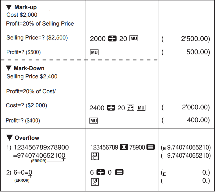 Canon - AS-1200 - Shembuj Llogaritjesh - Shembulli 3 Shembuj Llogaritjesh - Shembulli 3