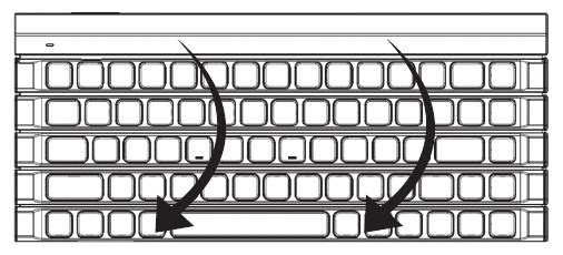 LG - Rolly Keyboard 2 KBB-710 - Power off Oprire