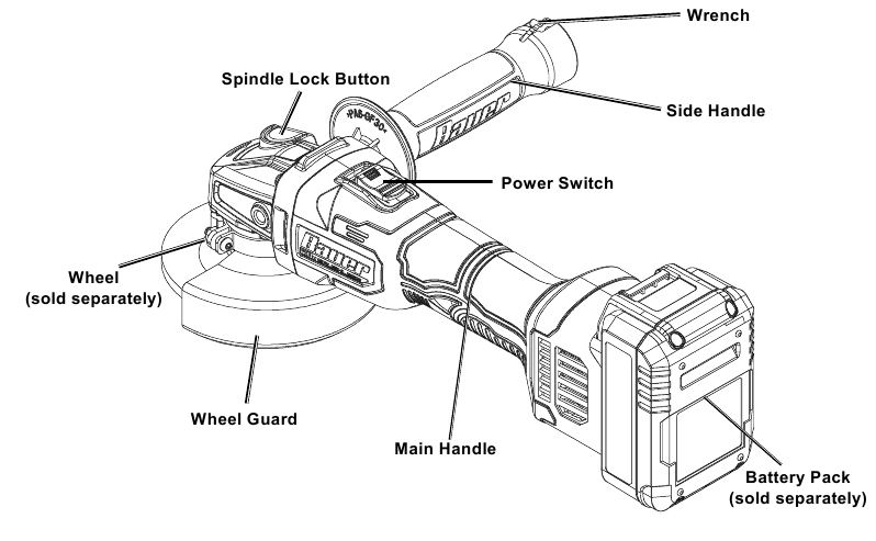 Bauer - 2161CR-B - Bileşenler Components