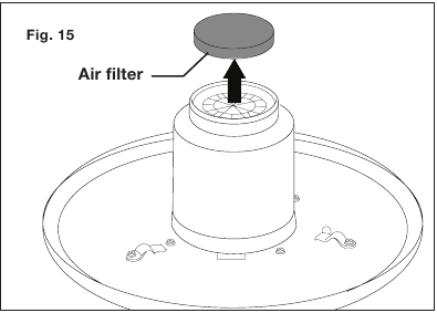 SunJoe - ASHJ201 - Cleaning the Air Filter Limpiar el filtro de aire
