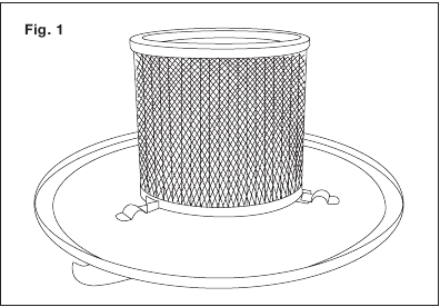 SunJoe - ASHJ201 - Colocación del prefiltro - Paso 1 Colocación del prefiltro - Paso 1
