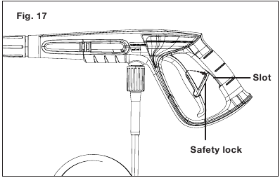 SunJoe - SPX4500 - Using Nozzles - Step 1 Using Nozzles - Step 1