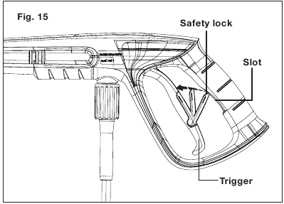 SunJoe - SPX4500 - Using the Unit - Step 3 Using the Unit - Step 3