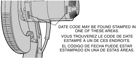 DeWalt - DW706 - Θέση Κωδικού Ημερομηνίας Θέση Κωδικού Ημερομηνίας