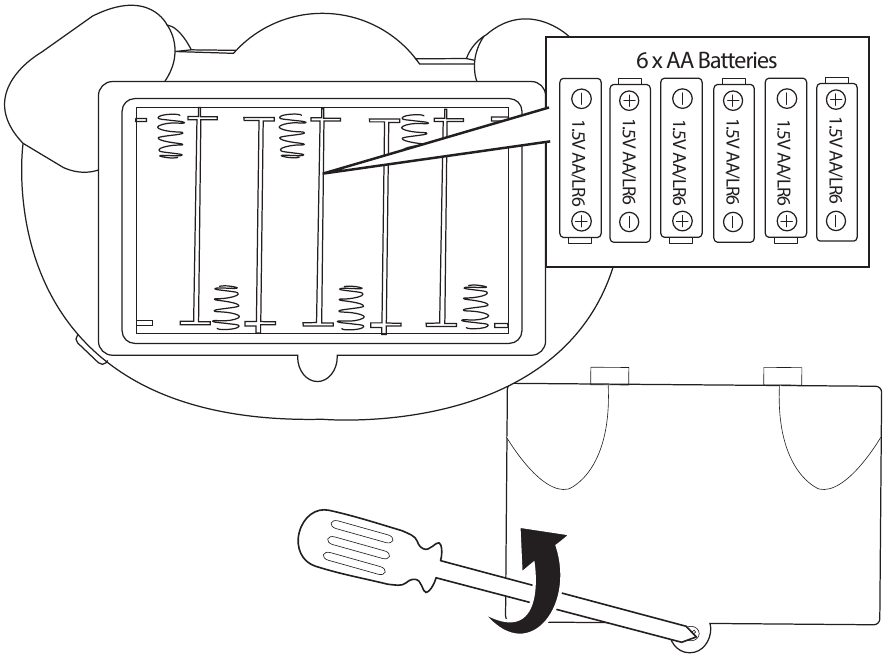 Little Tikes - YOUDRIVE RESCUE CHOPPER - INSTALLAZIONE DELLA BATTERIA INSTALLAZIONE DELLA BATTERIA