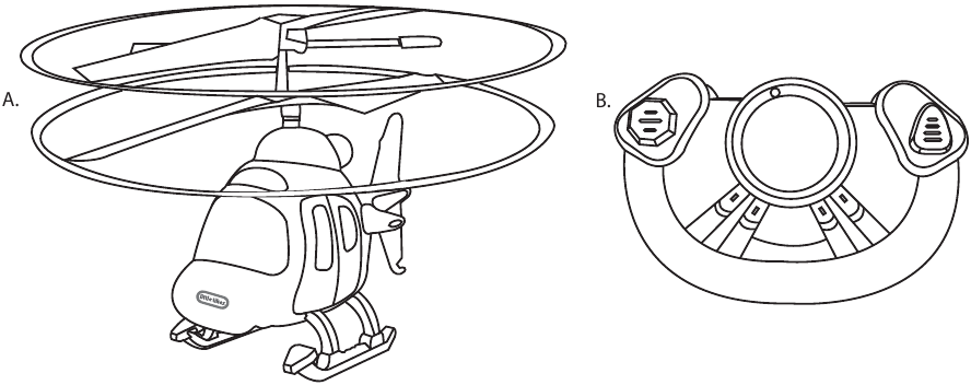 Little Tikes - YOUDRIVE RESCUE CHOPPER - INDICE INDICE