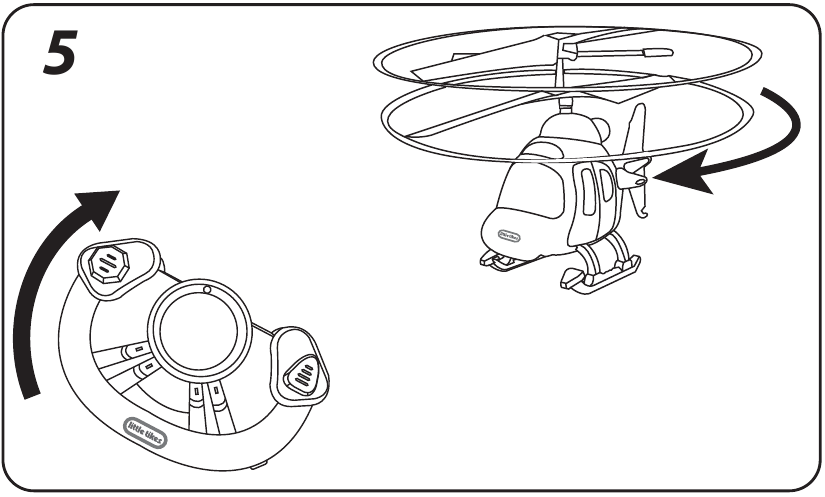 Little Tikes - YOUDRIVE RESCUE CHOPPER - LEZIONI DI VOLO - Fase 5 LEZIONI DI VOLO - Fase 5