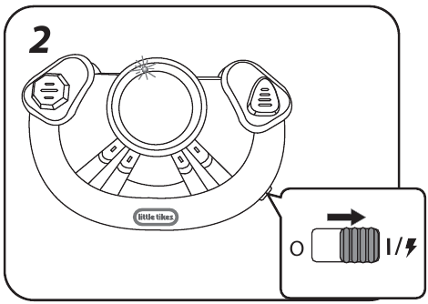 Little Tikes - YOUDRIVE RESCUE CHOPPER - ASSOCIAZIONE DELL'ELICOTTERO E DEL TELECOMANDO - Fase 2 ASSOCIAZIONE DELL'ELICOTTERO E DEL TELECOMANDO - Fase 2