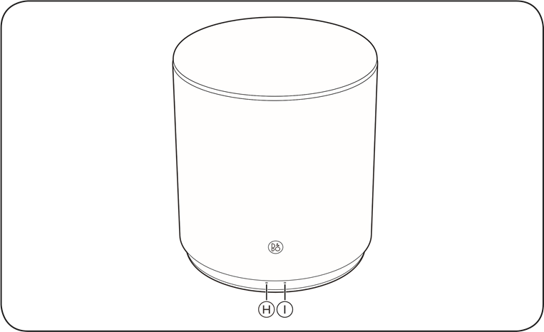 Bang & Olufsen - Beoplay M5 - Indikatoriai Indikatoriai