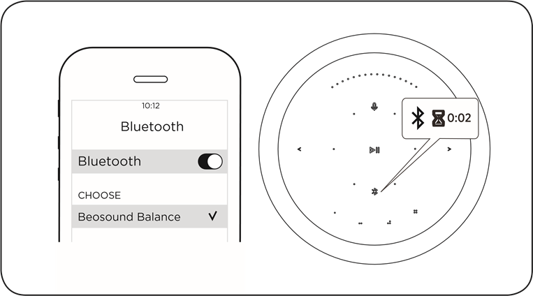 Bang & Olufsen - Beosound Balance - Asociere Bluetooth Asociere Bluetooth