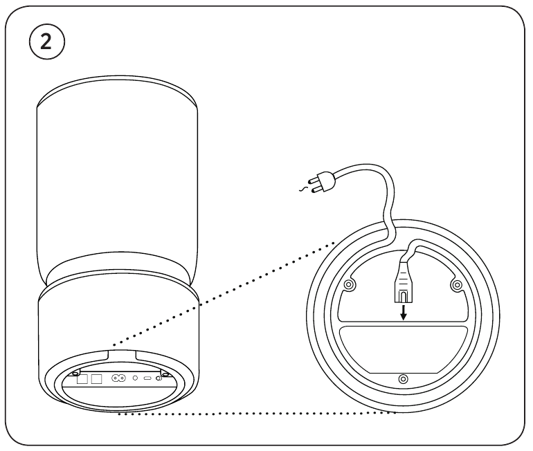 Bang & Olufsen - Beosound Balance - Cum se configurează - Pasul 2 Cum se configurează - Pasul 2