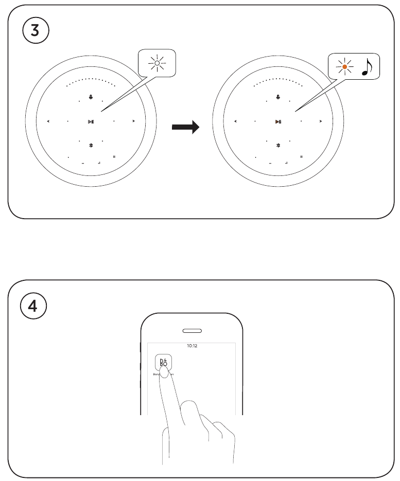 Bang & Olufsen - Beosound Balance - Cum se configurează - Pasul 3 Cum se configurează - Pasul 3