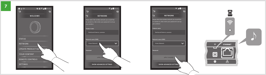 Bang & Olufsen - BeoSound Essence 2nd Gen - Setup using Android /iOS < 7.0 - Step 3 Setup using Android /iOS < 7.0 - Step 3