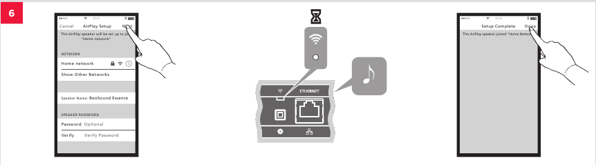 Bang & Olufsen - BeoSound Essence 2nd Gen - Setup using iOS ≥ 7.0 - Step 2 Setup using iOS ≥ 7.0 - Step 2
