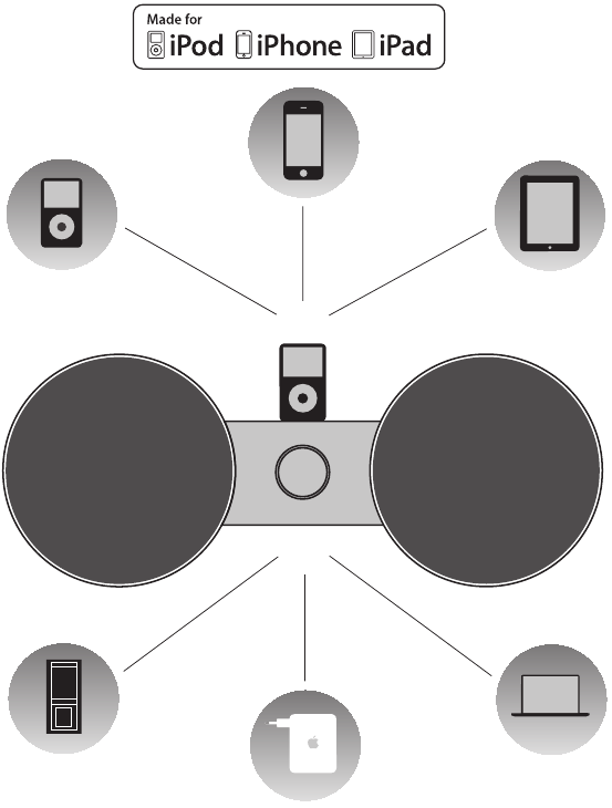 Bang & Olufsen - BeoSound 8 - Configurare - Conexiuni dispozitiv Configurare - Conexiuni dispozitiv