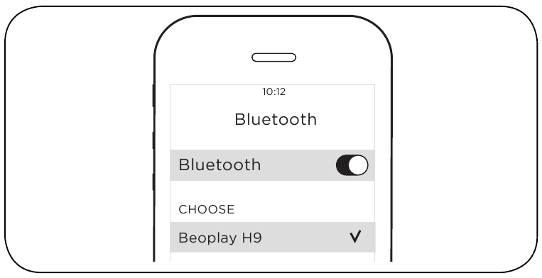 Bang & Olufsen - Beoplay H9 3rd Gen - Aktivér Bluetooth-parring - Trin 2 Aktivér Bluetooth-parring - Trin 2