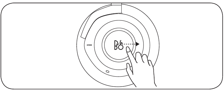 Bang & Olufsen - Beoplay H9 3rd Gen - Opkaldsbetjening - trådløs Opkaldsbetjening - trådløs