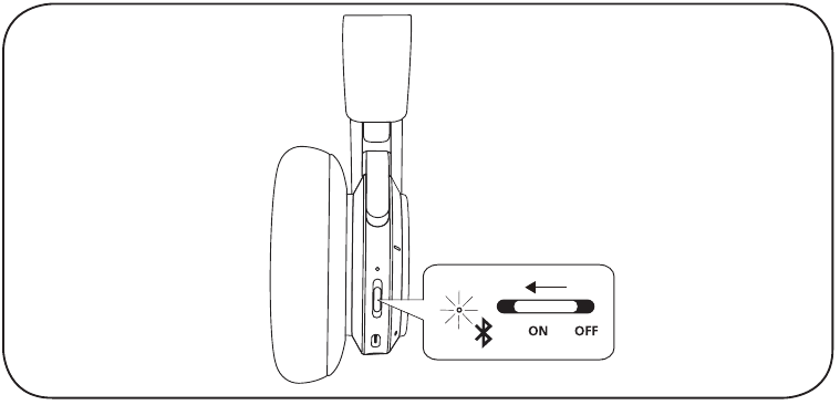 Bang & Olufsen - Beoplay H9 3rd Gen - Tænd/sluk Tænd/sluk