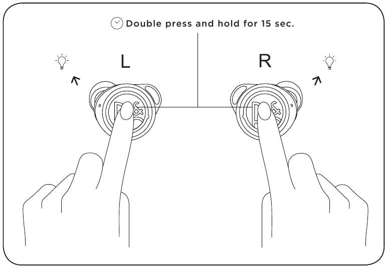 Bang & Olufsen - Beoplay E8 Sport - Reset e associazione auricolari Reset e associazione auricolari