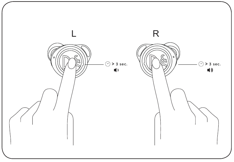 Bang & Olufsen - Beoplay E8 Sport - Riproduzione musica - Fase 1 Riproduzione musica - Fase 1