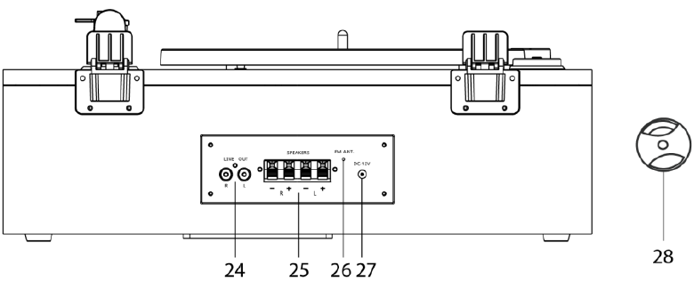 Crosley - CR6038A - Produkto aprašymas - 2 dalis Produkto aprašymas - 2 dalis
