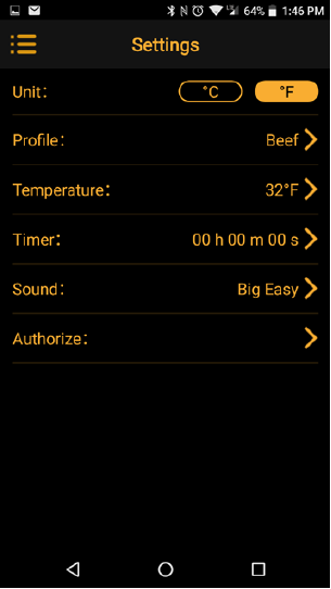 GrillPro - 13975 - SELECT SETTINGS SELECT SETTINGS