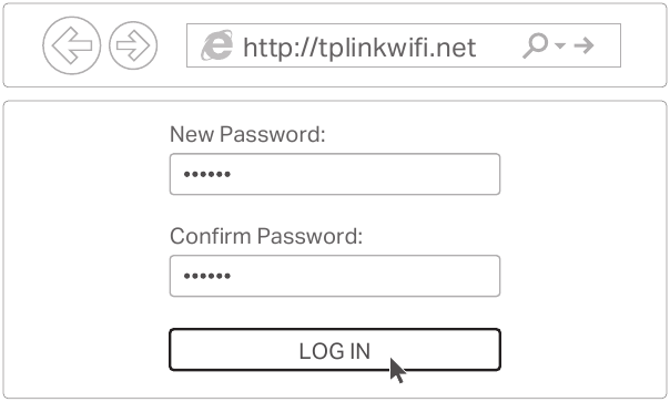 TP-Link - TL-WR820N - De eenheid configureren - Stap 3 - Ga naar de webpagina De eenheid configureren - Stap 3 - Ga naar de webpagina