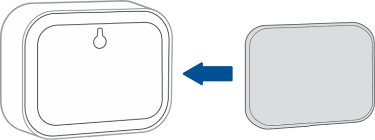 Levoit - Aura - Vješanje senzora na zid - Korak 1 Vješanje senzora na zid - Korak 1