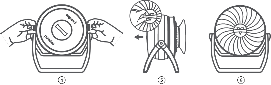 Vornado - EXPAND4 - GETTING STARTED - Step 2 GETTING STARTED - Step 2