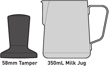 Sunbeam - Mini Barista EM4300 - Accesorii Accesorii