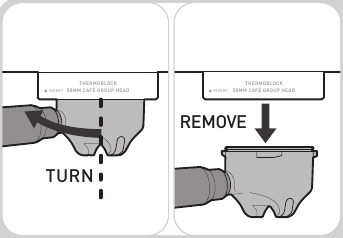 Sunbeam - Mini Barista EM4300 - Cleaning Up Cleaning Up