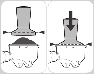 Sunbeam - Mini Barista EM4300 - Dose & Tamp Dose & Tamp