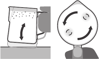 Sunbeam - Mini Barista EM4300 - Tap & Swirl the Jug Tap & Swirl the Jug