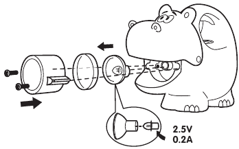 Little Tikes - Glow 'n Speak - Changing the Bulb Ndryshimi i Llambës